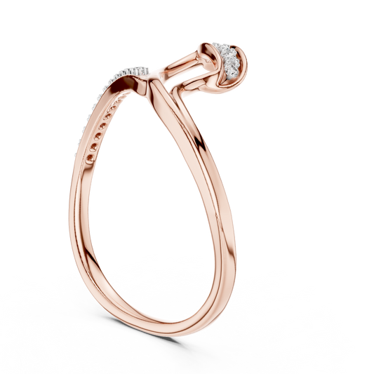 Round Halo Lab Grown Diamond Ring