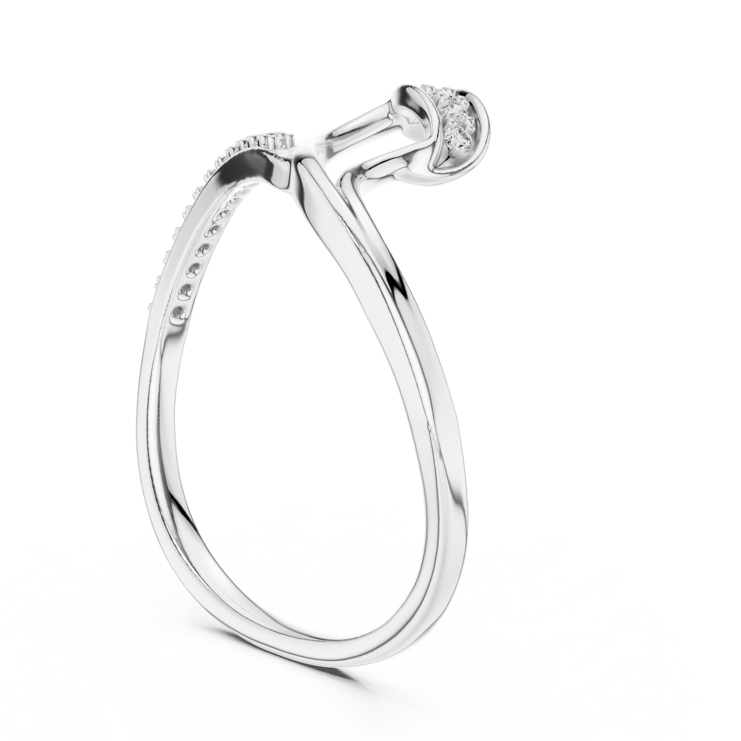 Round Halo Lab Grown Diamond Ring