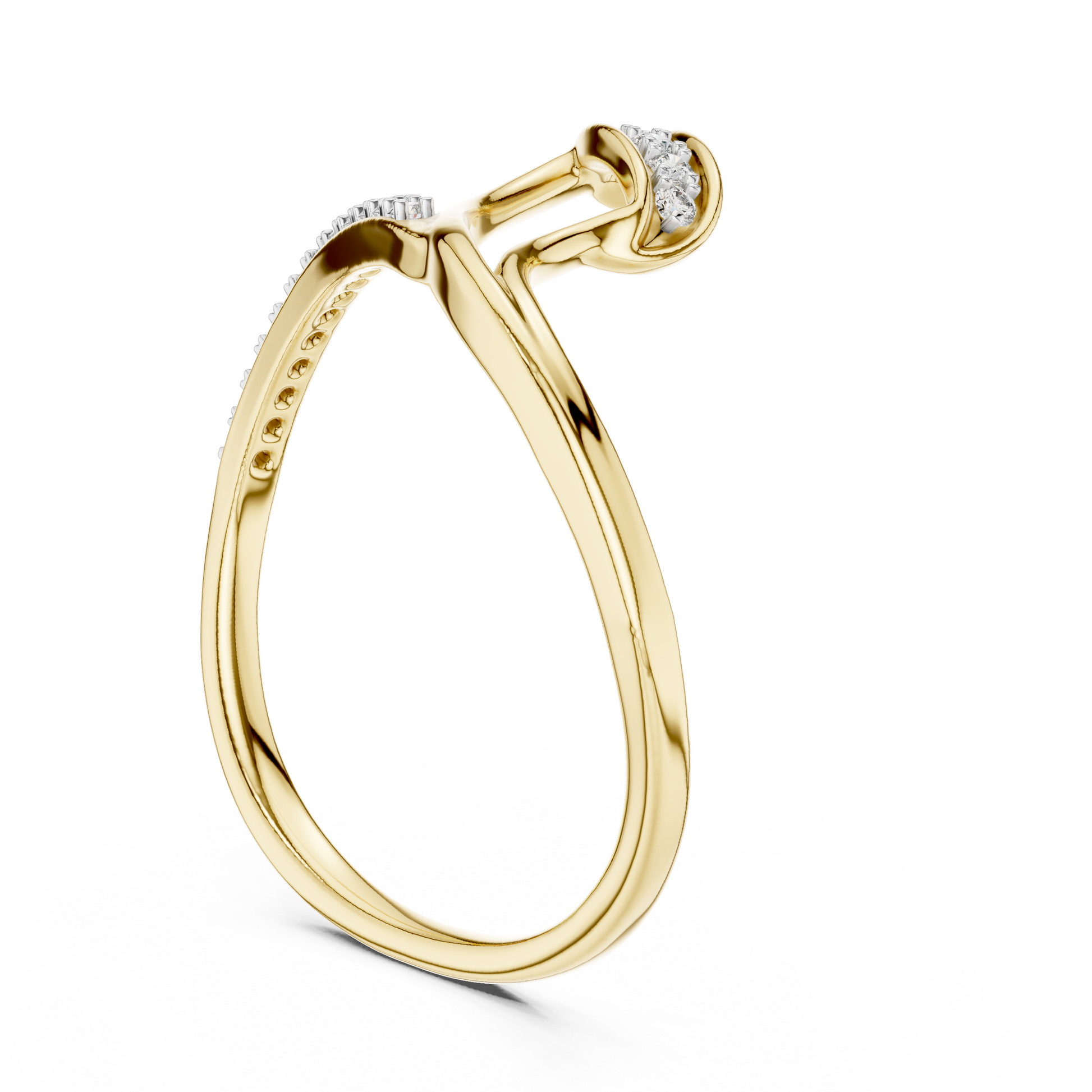 Round Halo Lab Grown Diamond Ring