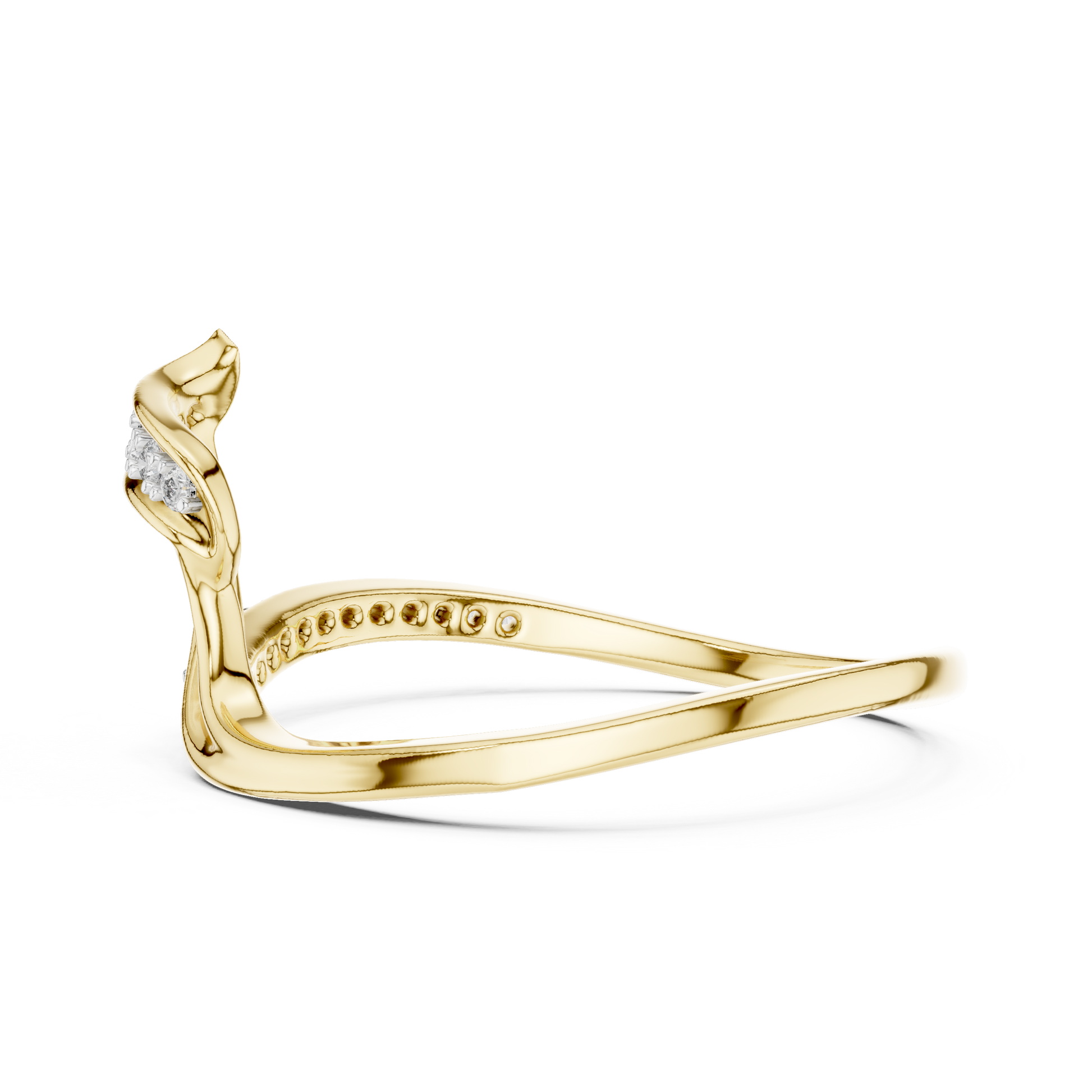 Round Halo Lab Grown Diamond Ring