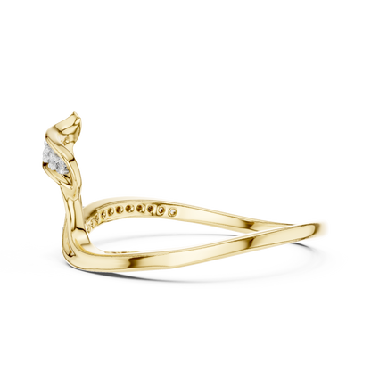 Round Halo Lab Grown Diamond Ring