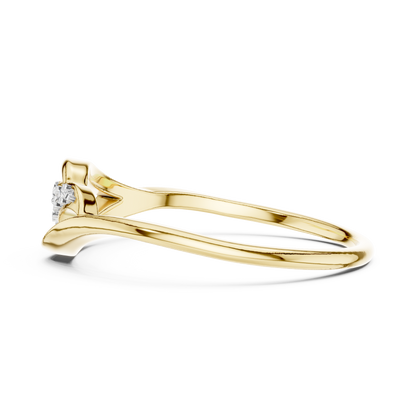 Round Halo Lab Grown Diamond Ring