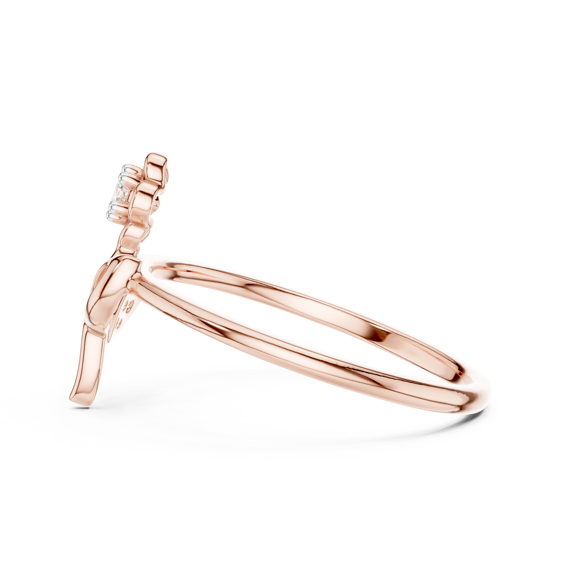 Round Halo Lab Grown Diamond Ring