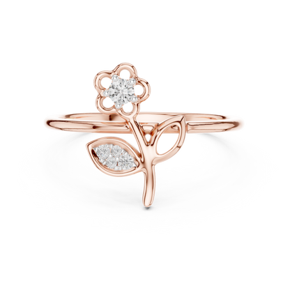 Round Halo Lab Grown Diamond Ring