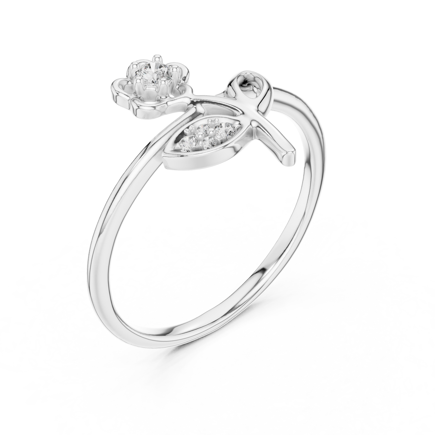 Round Halo Lab Grown Diamond Ring