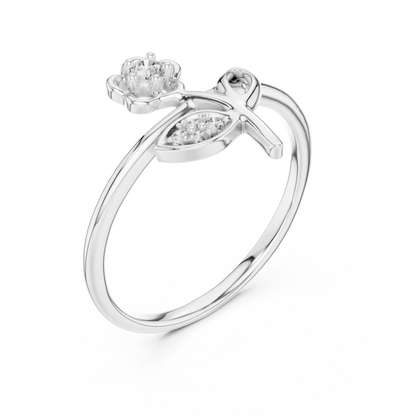 Round Halo Lab Grown Diamond Ring