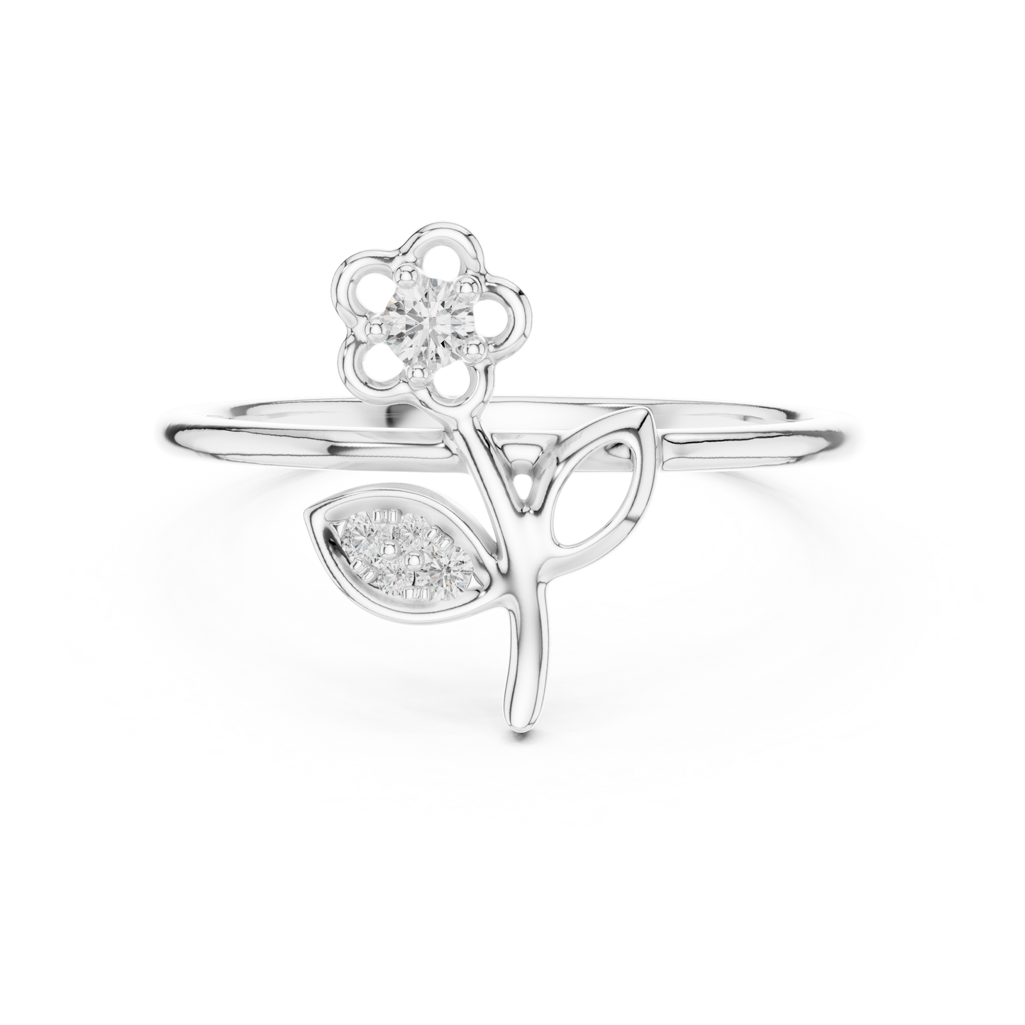 Round Halo Lab Grown Diamond Ring