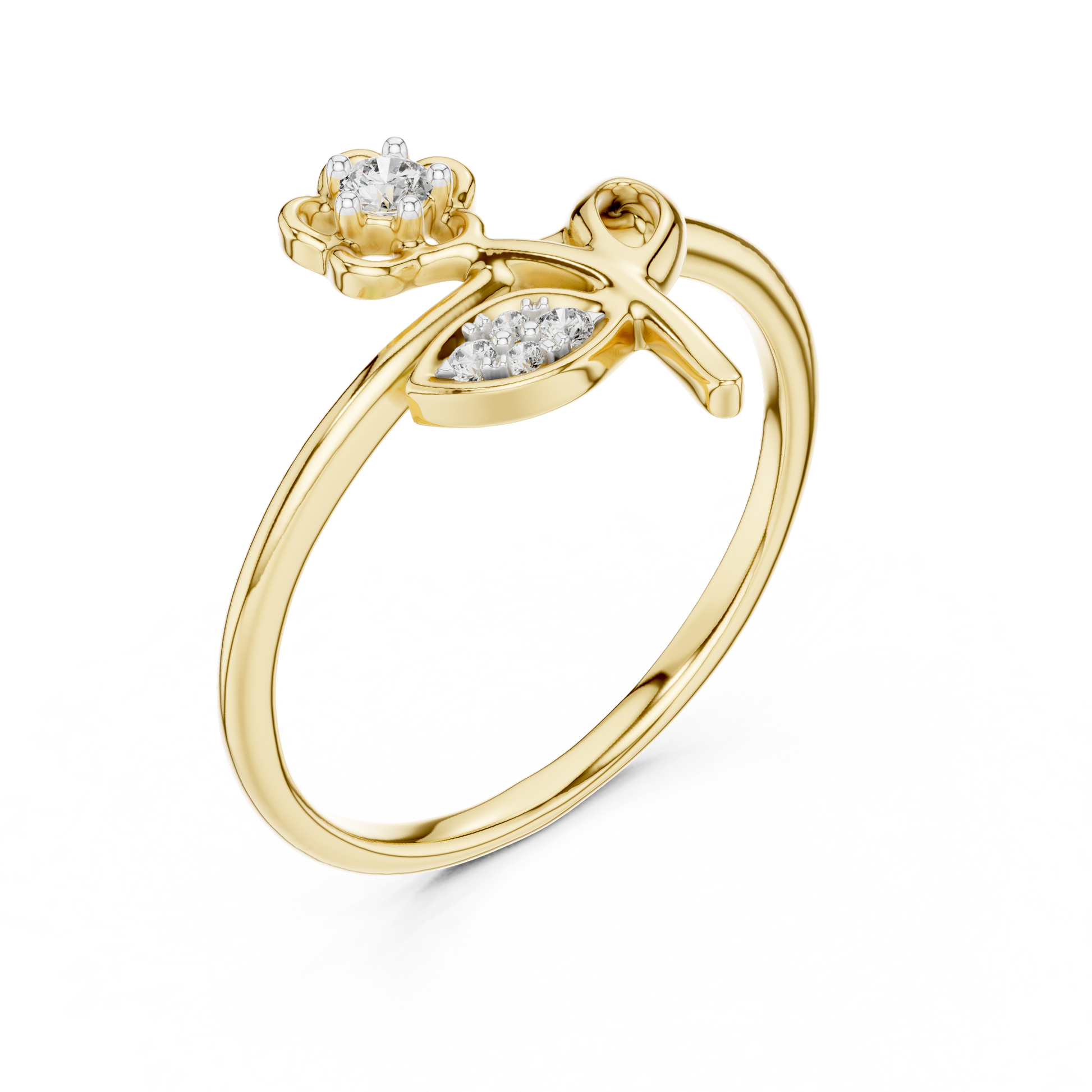 Round Halo Lab Grown Diamond Ring