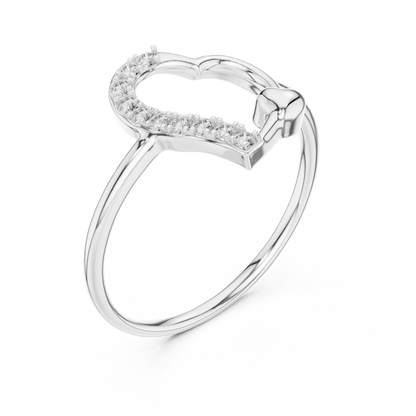 Round Halo Lab Grown Diamond Ring