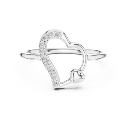 Round Halo Lab Grown Diamond Ring