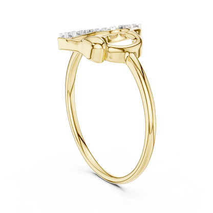 Round Halo Lab Grown Diamond Ring