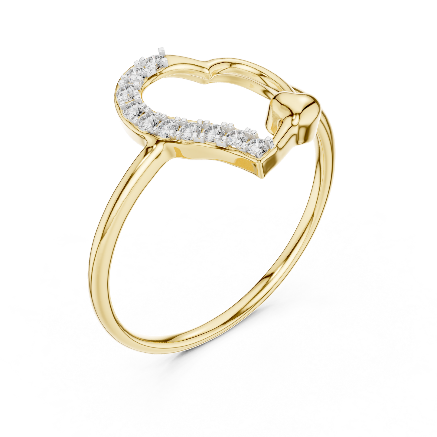 Round Halo Lab Grown Diamond Ring