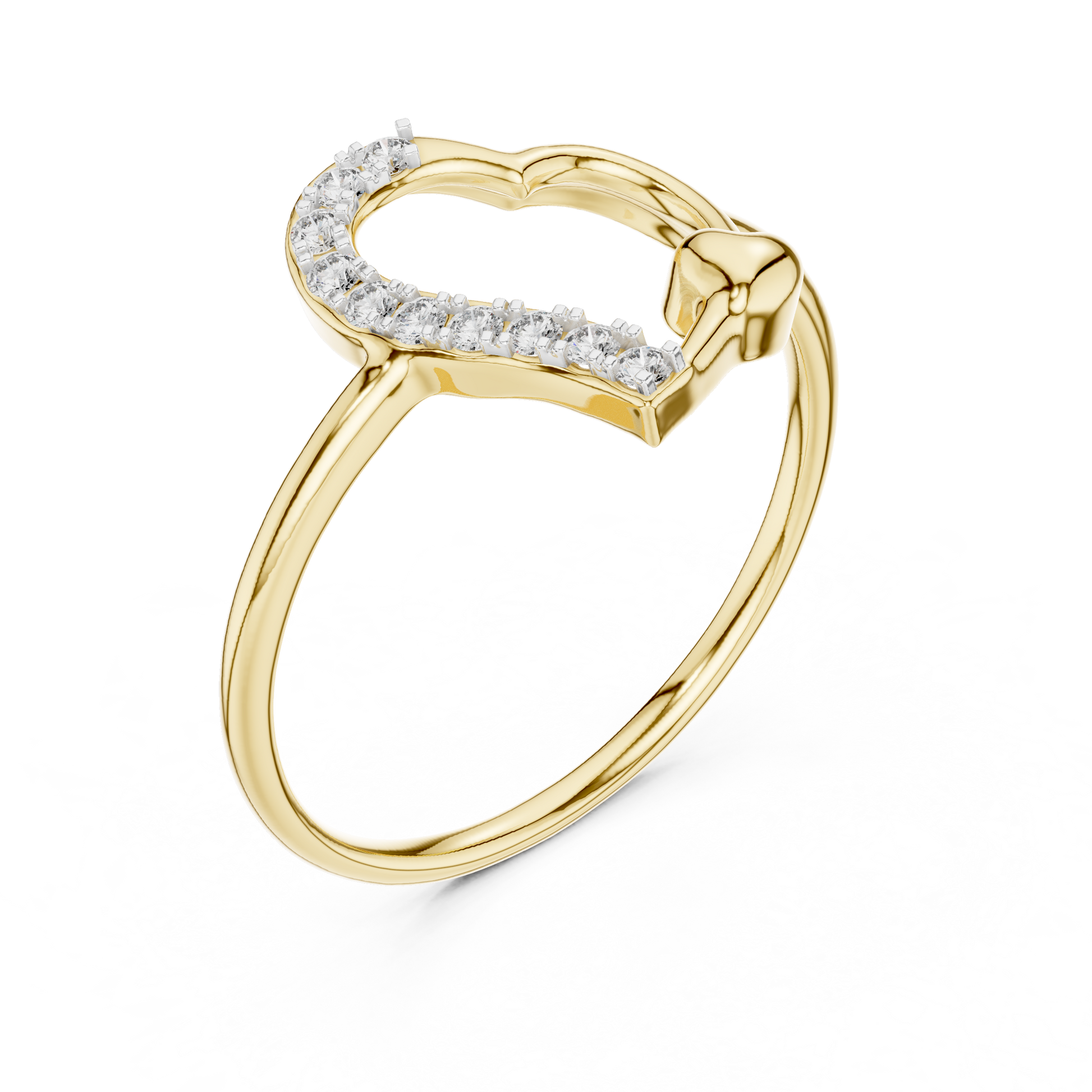 Round Halo Lab Grown Diamond Ring