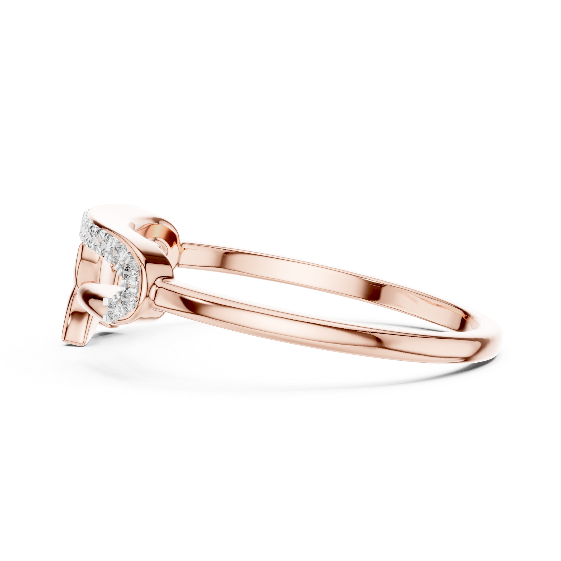 Mixed Shape Lab Grown Diamond Halo Ring