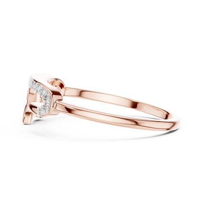Mixed Shape Lab Grown Diamond Halo Ring