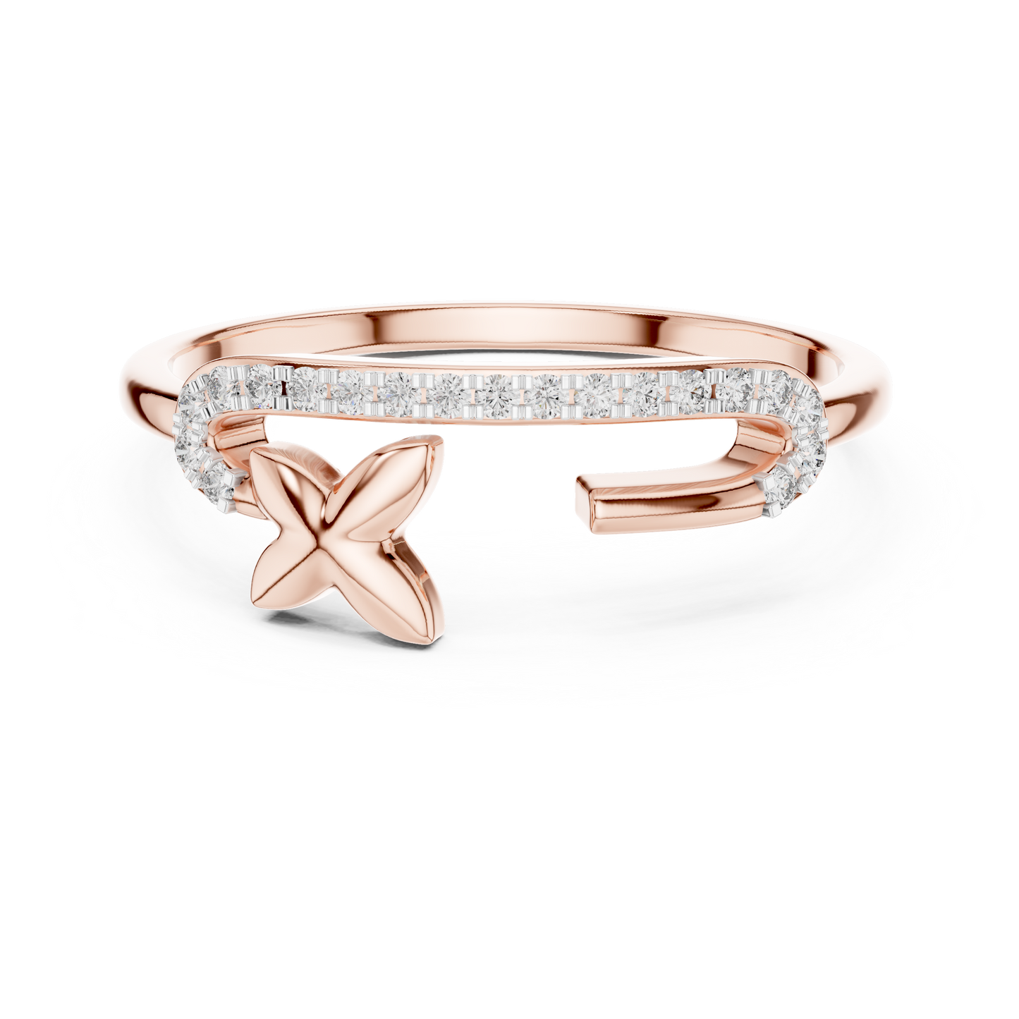 Mixed Shape Lab Grown Diamond Halo Ring