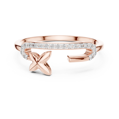 Mixed Shape Lab Grown Diamond Halo Ring