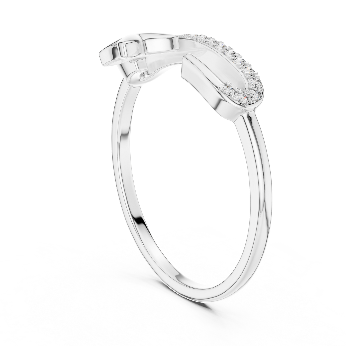 Mixed Shape Lab Grown Diamond Halo Ring