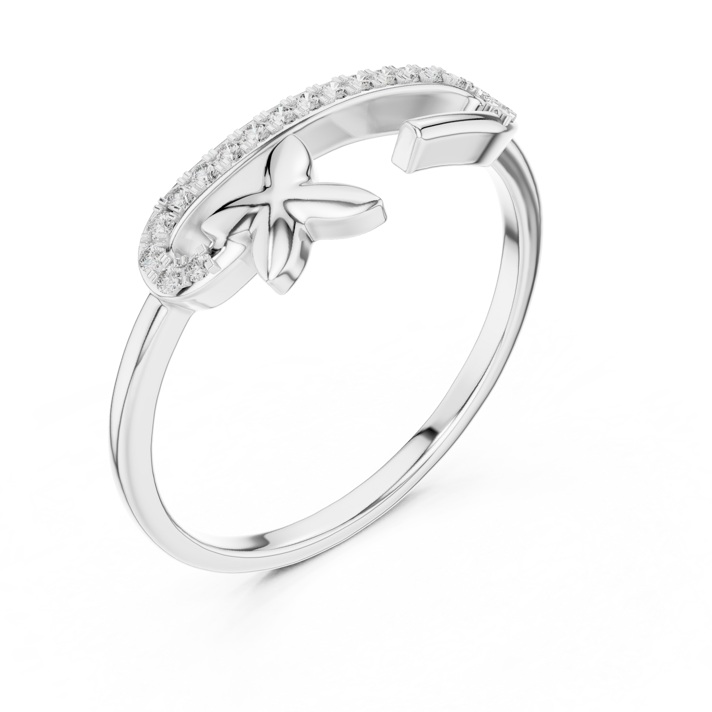Mixed Shape Lab Grown Diamond Halo Ring