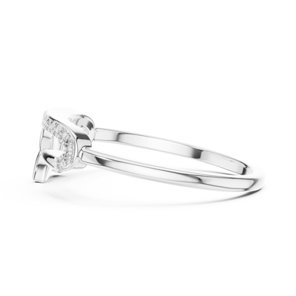 Mixed Shape Lab Grown Diamond Halo Ring