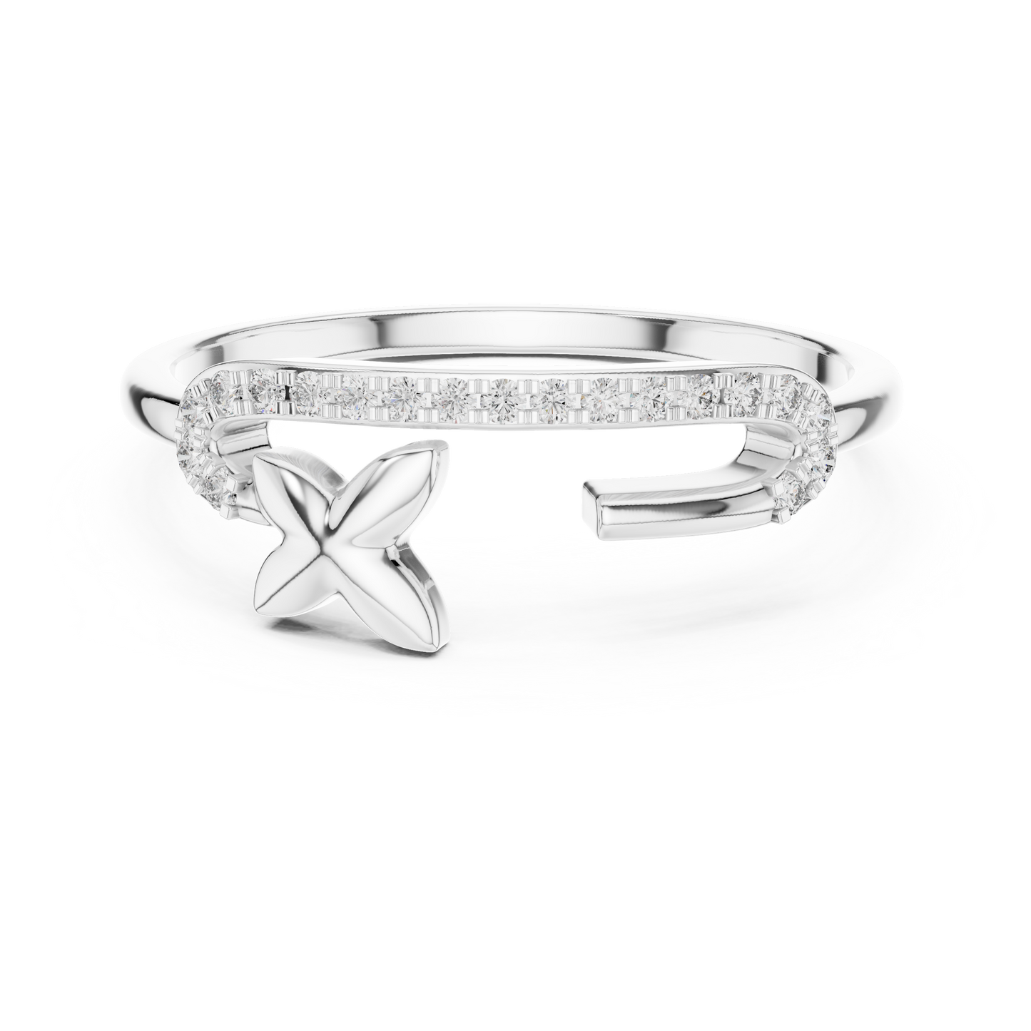 Mixed Shape Lab Grown Diamond Halo Ring