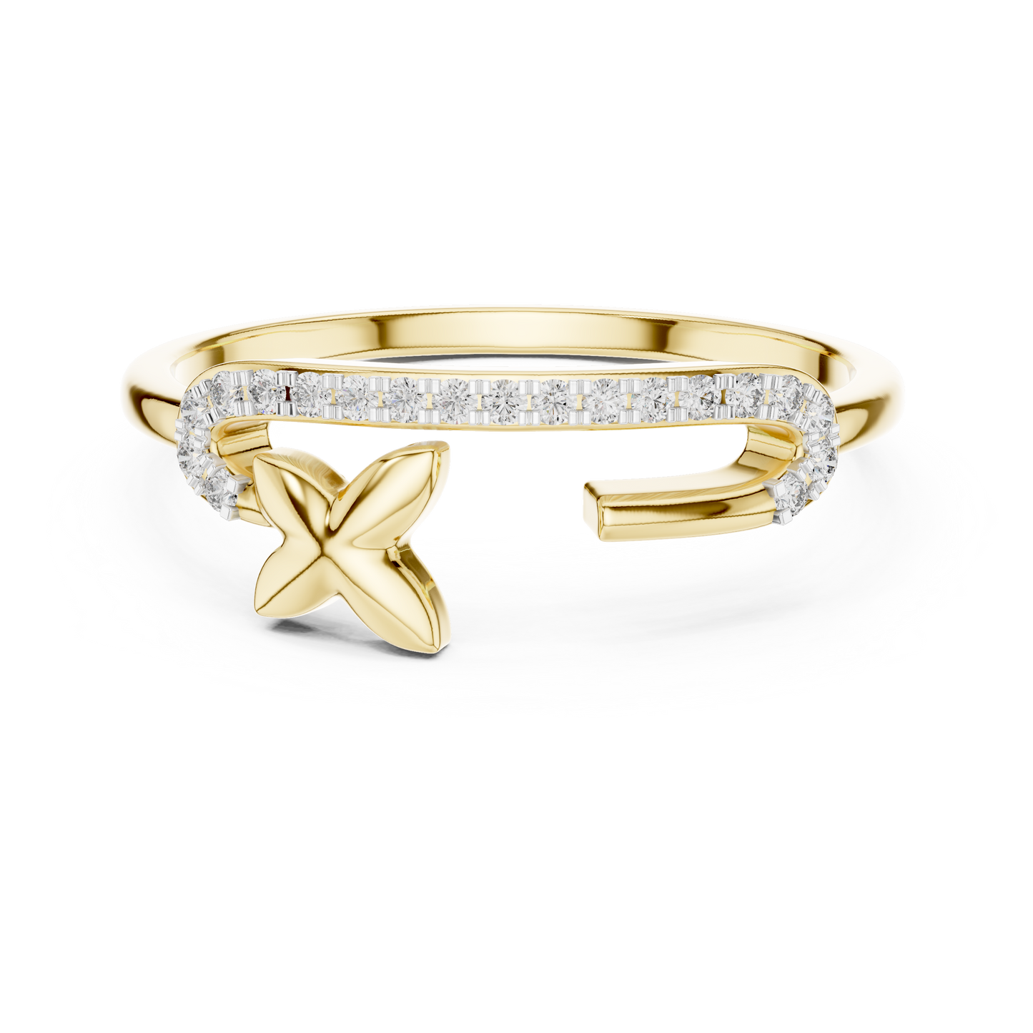 Mixed Shape Lab Grown Diamond Halo Ring