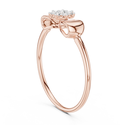 Round Halo Lab Grown Diamond Ring