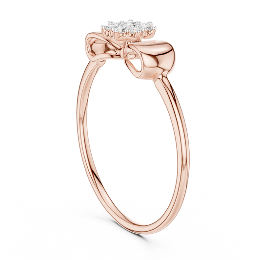 Round Halo Lab Grown Diamond Ring