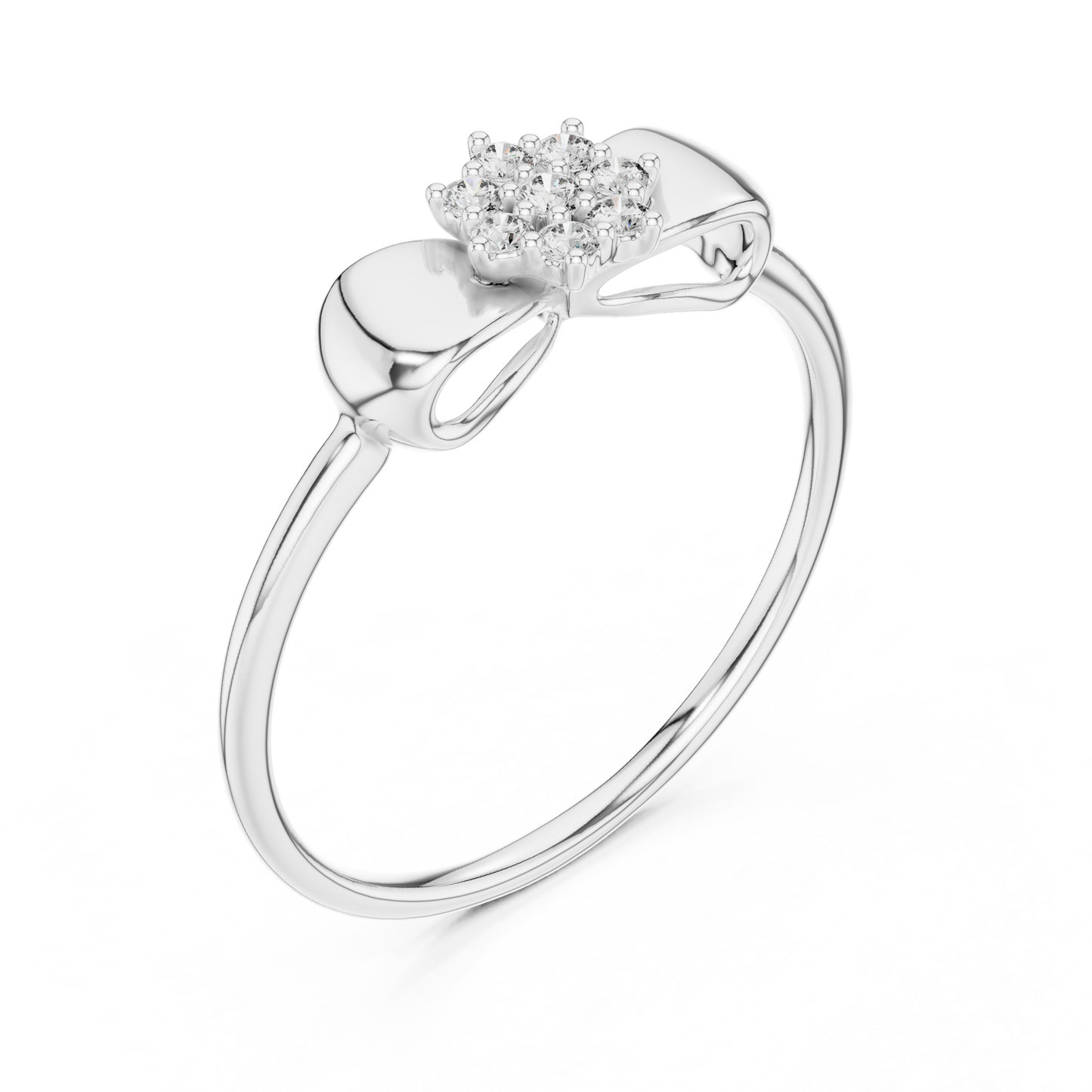 Round Halo Lab Grown Diamond Ring