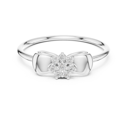Round Halo Lab Grown Diamond Ring