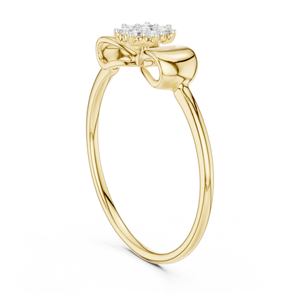 Round Halo Lab Grown Diamond Ring