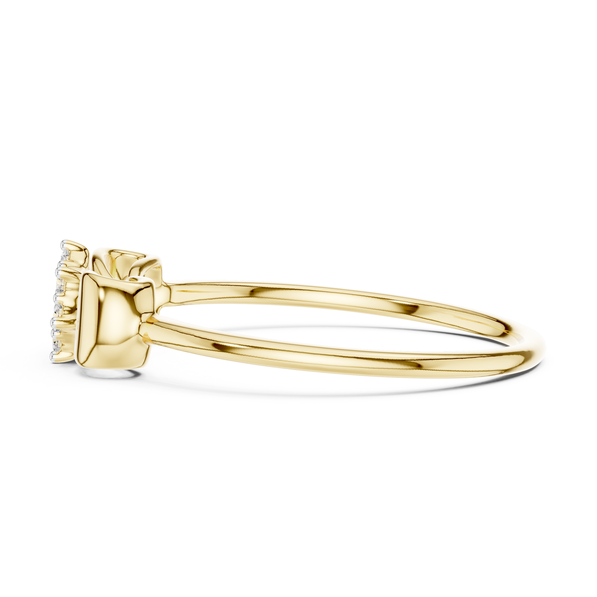 Round Halo Lab Grown Diamond Ring