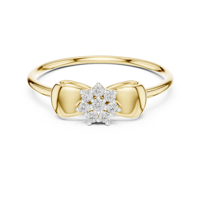 Round Halo Lab Grown Diamond Ring
