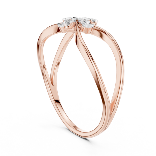 Round Solitaire Lab Grown Diamond Ring