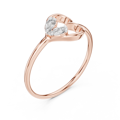 Mixed Shape Lab Grown Diamond Halo Ring