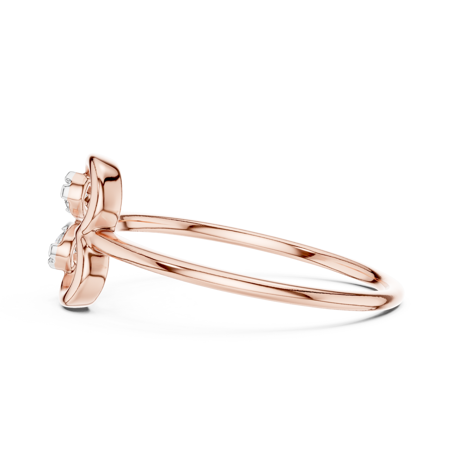 Mixed Shape Lab Grown Diamond Halo Ring