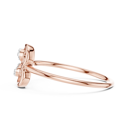 Mixed Shape Lab Grown Diamond Halo Ring