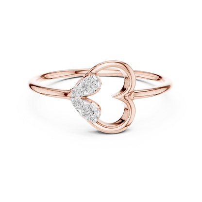 Mixed Shape Lab Grown Diamond Halo Ring