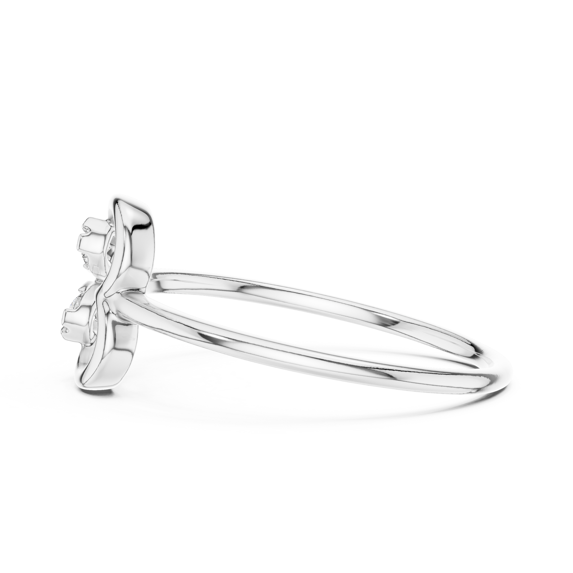 Mixed Shape Lab Grown Diamond Halo Ring