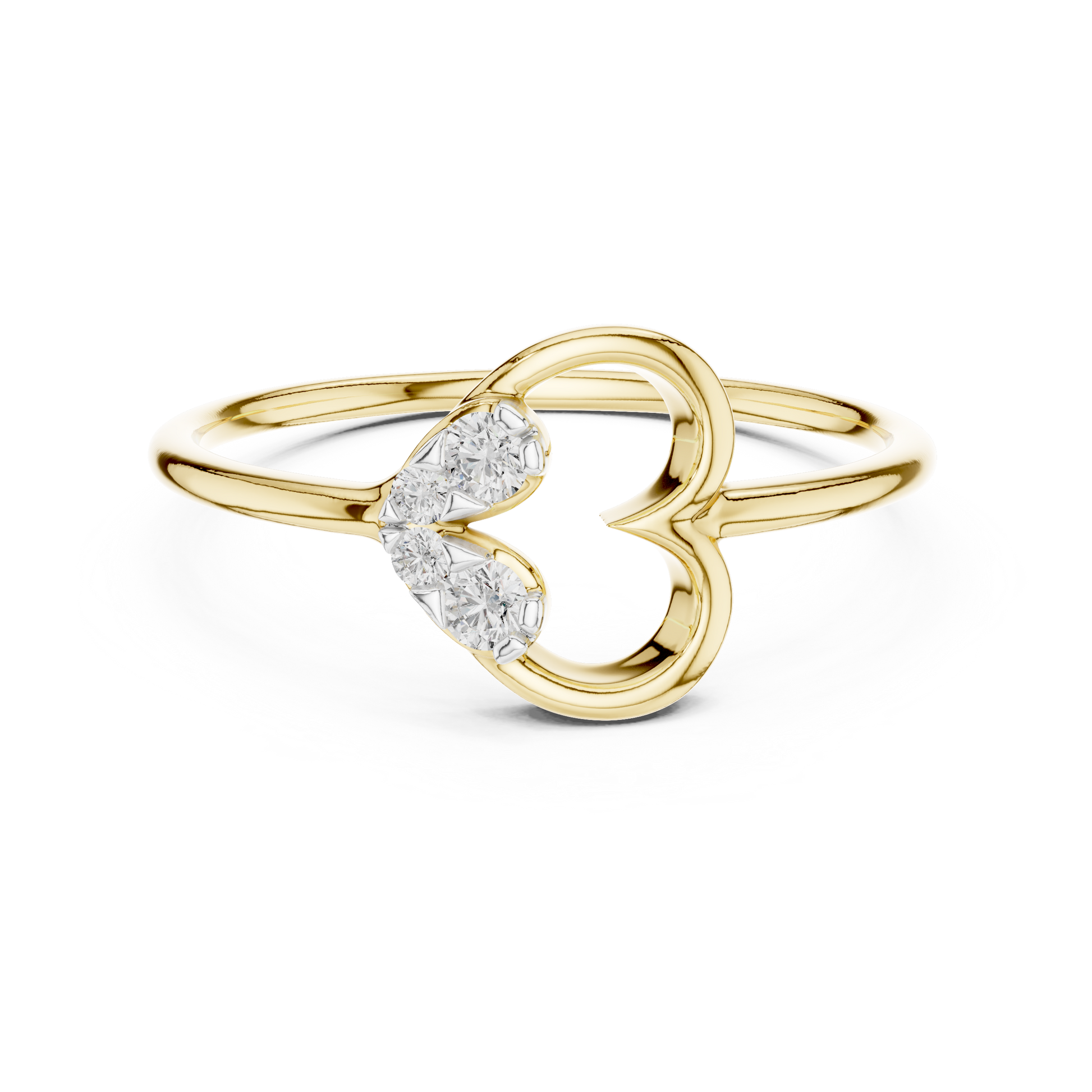 Mixed Shape Lab Grown Diamond Halo Ring