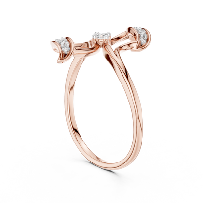 Round Halo Lab Grown Diamond Ring