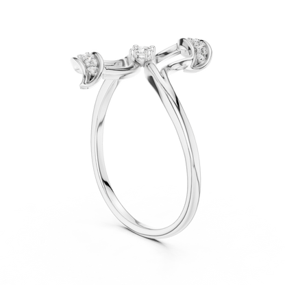 Round Halo Lab Grown Diamond Ring