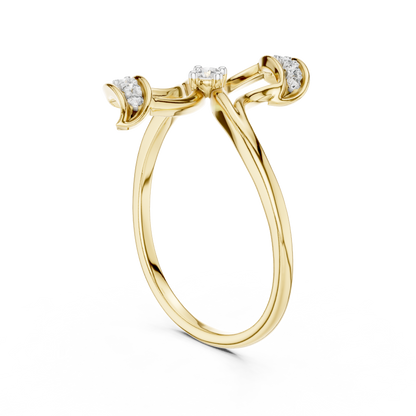 Round Halo Lab Grown Diamond Ring