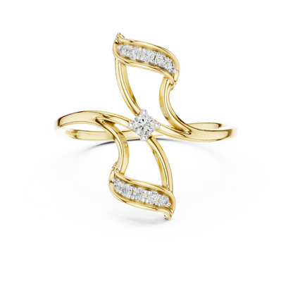 Round Halo Lab Grown Diamond Ring