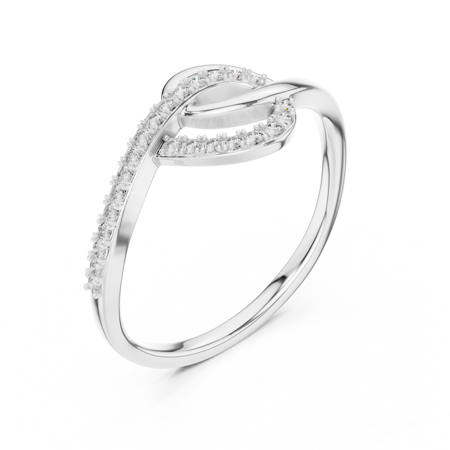 Round Eternity Lab Grown Diamond Ring