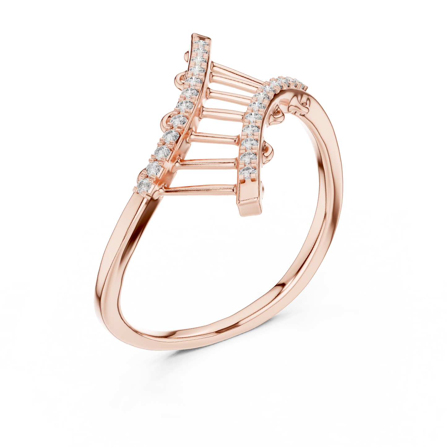 Round Halo Lab Grown Diamond Ring