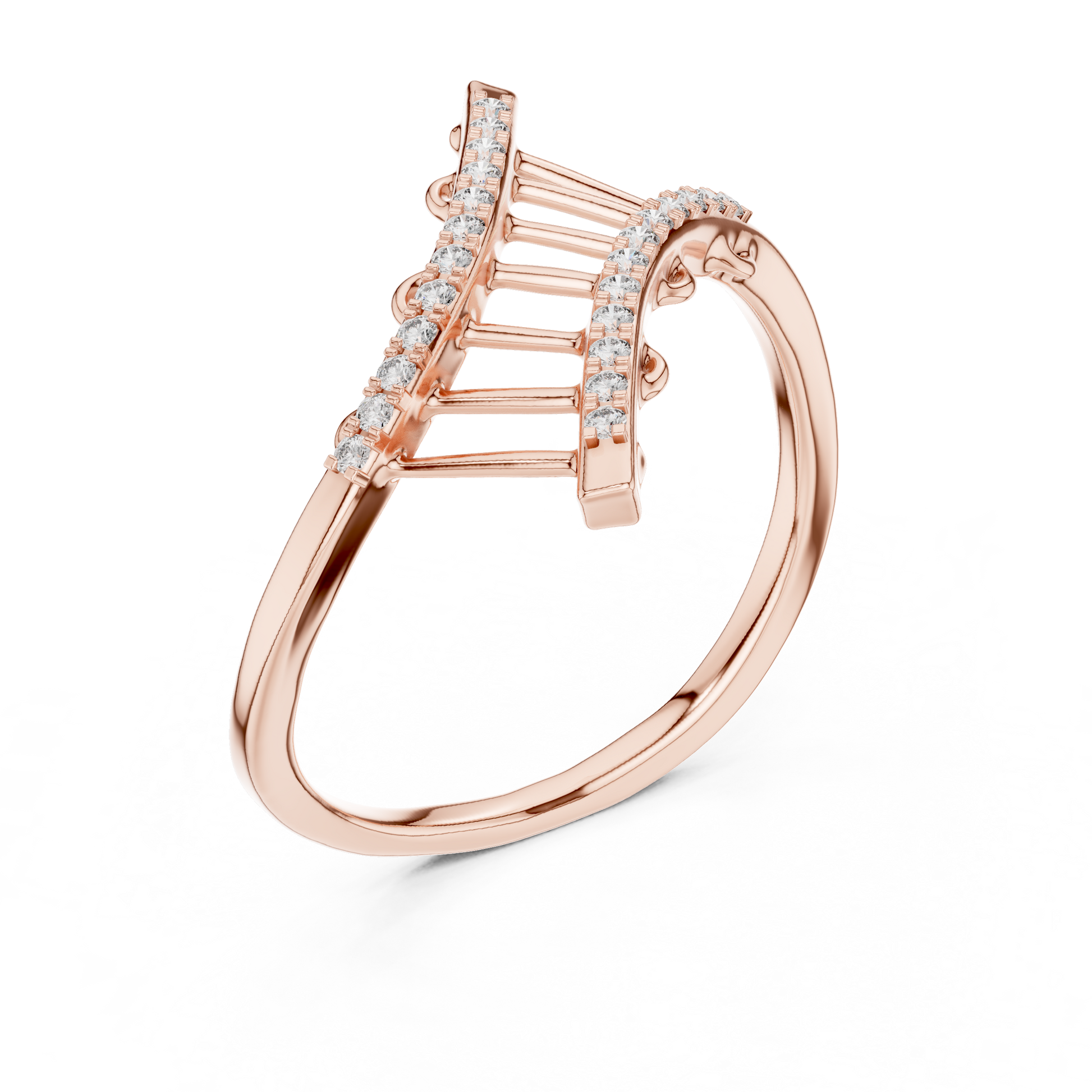 Round Halo Lab Grown Diamond Ring