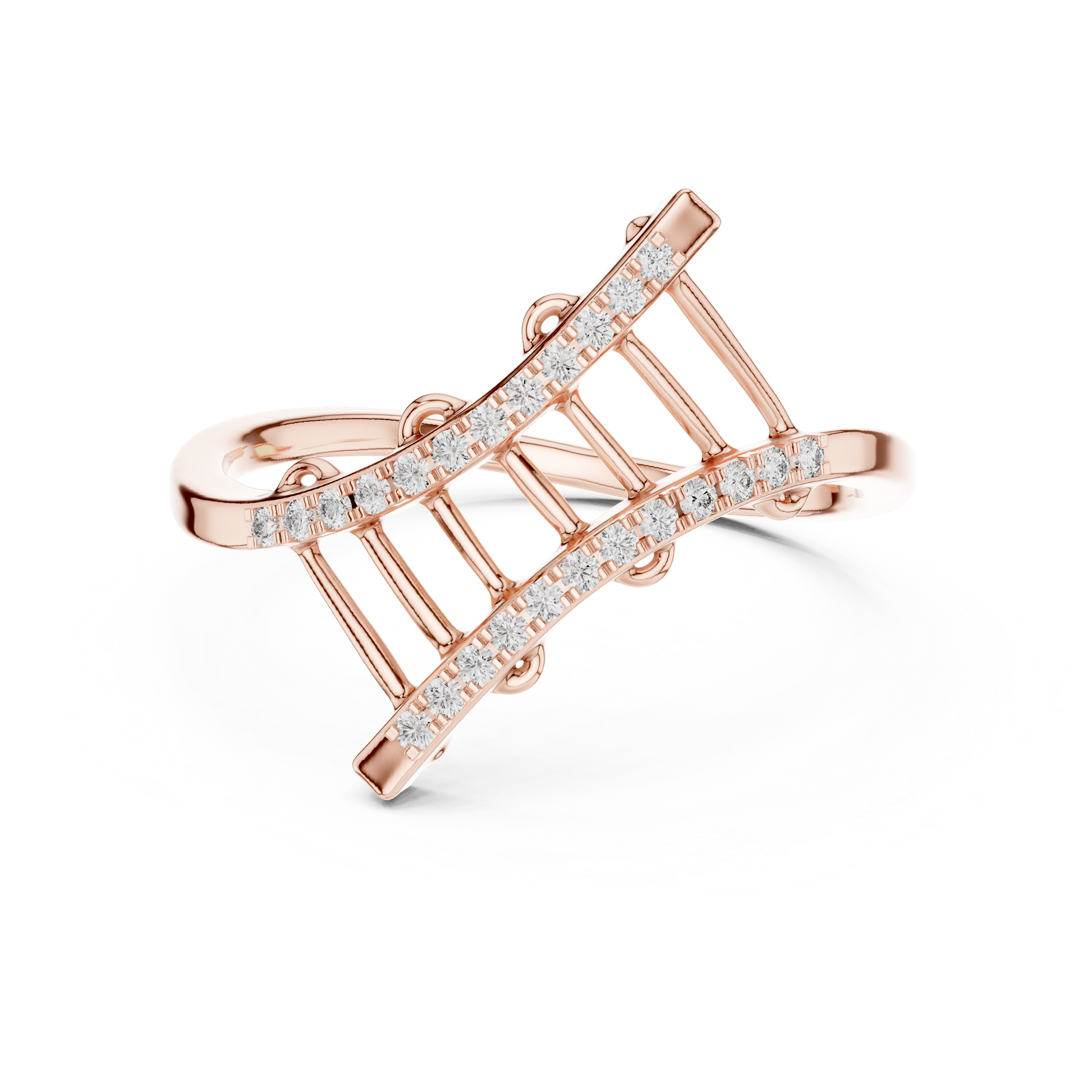 Round Halo Lab Grown Diamond Ring