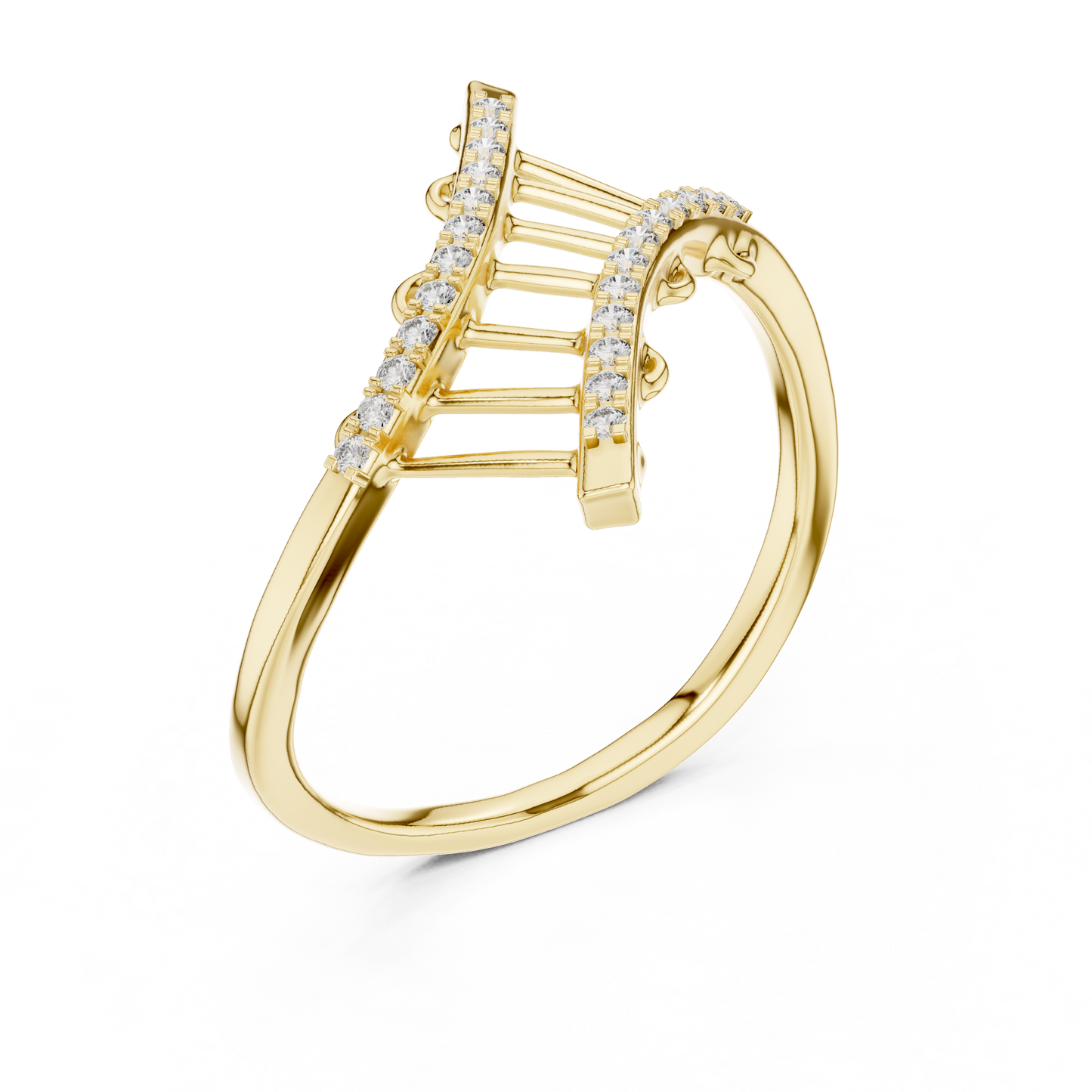 Round Halo Lab Grown Diamond Ring