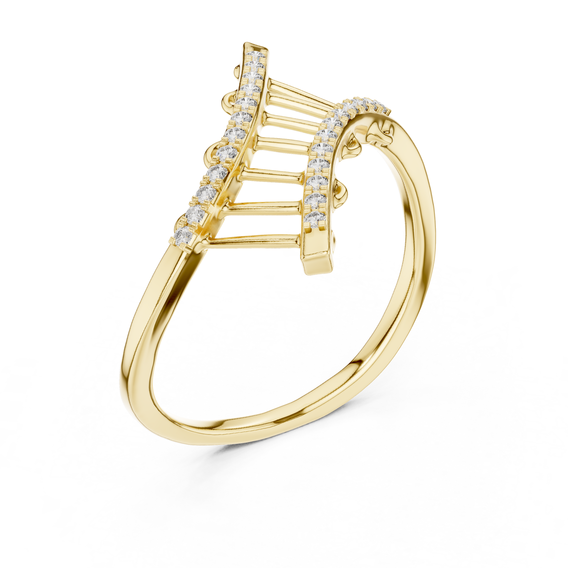 Round Halo Lab Grown Diamond Ring